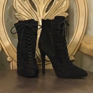 Liliana high heel booties size 7